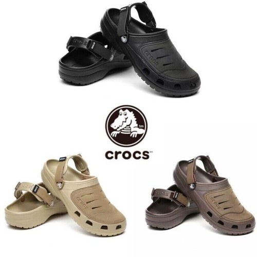 New model crocs leather men - leather, men's