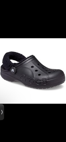 Crocs baya lined clogs black - crocs,