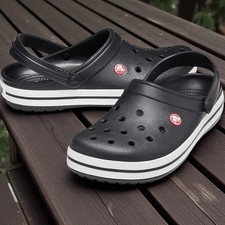 Black Adult Crocs Mens